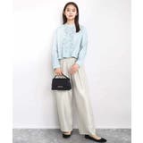 サテン地バレルパンツ/洗える | MK MICHEL KLEIN | 詳細画像25 