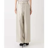 サテン地バレルパンツ/洗える | MK MICHEL KLEIN | 詳細画像31 