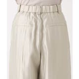 サテン地バレルパンツ/洗える | MK MICHEL KLEIN | 詳細画像33 