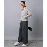 ストレートワイドパンツ(ストライプ・無地)/洗える | MK MICHEL KLEIN | 詳細画像38 