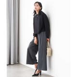 ストレートワイドパンツ(ストライプ・無地)/洗える | MK MICHEL KLEIN | 詳細画像58 