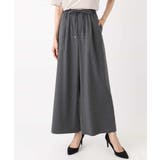 ストレートワイドパンツ(ストライプ・無地)/洗える | MK MICHEL KLEIN | 詳細画像64 