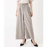 ストレートワイドパンツ(ストライプ・無地)/洗える | MK MICHEL KLEIN | 詳細画像72 