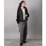 裏起毛ワイドストレートプルオンパンツ/洗える | MK MICHEL KLEIN | 詳細画像39 