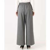 裏起毛ワイドストレートプルオンパンツ/洗える | MK MICHEL KLEIN | 詳細画像48 