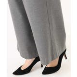 裏起毛ワイドストレートプルオンパンツ/洗える | MK MICHEL KLEIN | 詳細画像52 