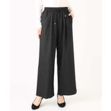 裏起毛ワイドストレートプルオンパンツ/洗える | MK MICHEL KLEIN | 詳細画像54 