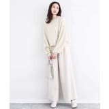 カラーツイードワイドパンツ/洗える | MK MICHEL KLEIN | 詳細画像12 