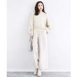 カラーツイードワイドパンツ/洗える | MK MICHEL KLEIN | 詳細画像14 