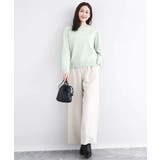 カラーツイードワイドパンツ/洗える | MK MICHEL KLEIN | 詳細画像19 