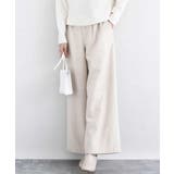 カラーツイードワイドパンツ/洗える | MK MICHEL KLEIN | 詳細画像2 