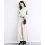 カラーツイードワイドパンツ/洗える | MK MICHEL KLEIN | 詳細画像20 