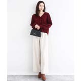 カラーツイードワイドパンツ/洗える | MK MICHEL KLEIN | 詳細画像28 