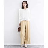 カラーツイードワイドパンツ/洗える | MK MICHEL KLEIN | 詳細画像30 