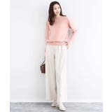 カラーツイードワイドパンツ/洗える | MK MICHEL KLEIN | 詳細画像8 