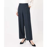 ダブルクロス セミワイドパンツ/セットアップ対応/洗える | MK MICHEL KLEIN | 詳細画像16 