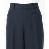 ダブルクロス セミワイドパンツ/セットアップ対応/洗える | MK MICHEL KLEIN | 詳細画像19 