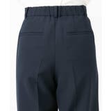 ダブルクロス セミワイドパンツ/セットアップ対応/洗える | MK MICHEL KLEIN | 詳細画像20 