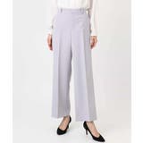 ダブルクロス セミワイドパンツ/セットアップ対応/洗える | MK MICHEL KLEIN | 詳細画像24 