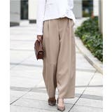 バレルシルエットパンツ/洗える | MK MICHEL KLEIN | 詳細画像1 