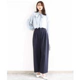 バレルシルエットパンツ/洗える | MK MICHEL KLEIN | 詳細画像21 