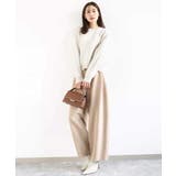 バレルシルエットパンツ/洗える | MK MICHEL KLEIN | 詳細画像42 