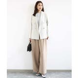 バレルシルエットパンツ/洗える | MK MICHEL KLEIN | 詳細画像47 