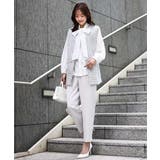 ダブルクロス テーパードパンツ/セットアップ対応/防シワ/ストレッチ/洗える | MK MICHEL KLEIN | 詳細画像10 