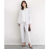 ダブルクロス テーパードパンツ/セットアップ対応/防シワ/ストレッチ/洗える | MK MICHEL KLEIN | 詳細画像22 