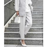 ダブルクロス テーパードパンツ/セットアップ対応/防シワ/ストレッチ/洗える | MK MICHEL KLEIN | 詳細画像9 