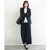 2タックストレートワイドパンツ/洗える | MK MICHEL KLEIN | 詳細画像7 