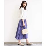 サテンガウチョパンツ/接触冷感/UVカット/洗える | MK MICHEL KLEIN | 詳細画像11 