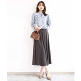 サテンガウチョパンツ/接触冷感/UVカット/洗える | MK MICHEL KLEIN | 詳細画像15 