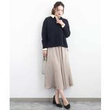 サテンガウチョパンツ/接触冷感/UVカット/洗える | MK MICHEL KLEIN | 詳細画像4 