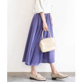 サテンガウチョパンツ/接触冷感/UVカット/洗える | MK MICHEL KLEIN | 詳細画像8 