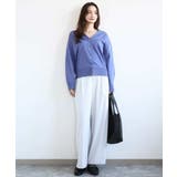 TRストレッチワイドパンツ/洗える | MK MICHEL KLEIN | 詳細画像12 