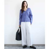 TRストレッチワイドパンツ/洗える | MK MICHEL KLEIN | 詳細画像14 