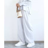 TRストレッチワイドパンツ/洗える | MK MICHEL KLEIN | 詳細画像5 