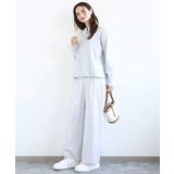 TRストレッチワイドパンツ/洗える | MK MICHEL KLEIN | 詳細画像6 