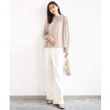 デニムライク ストレートワイドパンツ/洗える | MK MICHEL KLEIN | 詳細画像32 