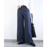 デニムライク ストレートワイドパンツ/洗える | MK MICHEL KLEIN | 詳細画像36 