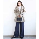 デニムライク ストレートワイドパンツ/洗える | MK MICHEL KLEIN | 詳細画像41 