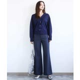 デニムライク ストレートワイドパンツ/洗える | MK MICHEL KLEIN | 詳細画像49 