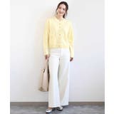 デニムライク ストレートワイドパンツ/洗える | MK MICHEL KLEIN | 詳細画像9 