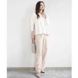 [SANAGARAシリーズ]デニムライク ワイドパンツ 接触冷感 | MK MICHEL KLEIN | 詳細画像12 