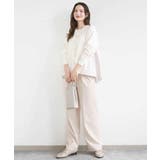 [SANAGARAシリーズ]デニムライク ワイドパンツ 接触冷感 | MK MICHEL KLEIN | 詳細画像13 