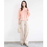 [SANAGARAシリーズ]デニムライク ワイドパンツ 接触冷感 | MK MICHEL KLEIN | 詳細画像16 