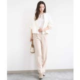 [SANAGARAシリーズ]デニムライク ワイドパンツ 接触冷感 | MK MICHEL KLEIN | 詳細画像19 