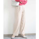 [SANAGARAシリーズ]デニムライク ワイドパンツ 接触冷感 | MK MICHEL KLEIN | 詳細画像2 