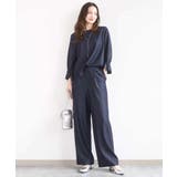 [SANAGARAシリーズ]デニムライク ワイドパンツ 接触冷感 | MK MICHEL KLEIN | 詳細画像27 